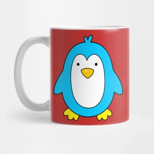 Blue Baby Penguin Mug